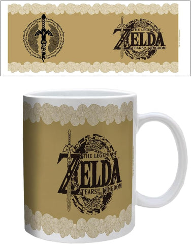 Pyramid America - Zelda Tears of the Kingdom Nintendo Switch Game -Logo & Symbol 11 oz. Mug