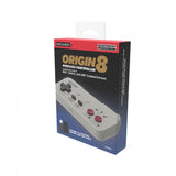 Retro-Bit Origin8 2.4 GHz Wireless Controller for Nintendo NES/Switch/RetroPie/PC/Mac/Raspberry Pi/USB®-enabled devices - GB Gray