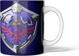 Pyramid America Zelda Mug - Legend of Zelda Shield Ceramic Coffee Mug 11 oz