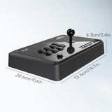 MAYFLASH Arcade Stick F700 for PS5, PS4, Switch, Windows, Apple, Android & more 2.4G Wireless, Bluetooth, 2.4G & USB Wired Connection