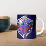 Pyramid America Zelda Mug - Legend of Zelda Shield Ceramic Coffee Mug 11 oz