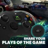 Hyperkin DuchesS Wired Controller Gaming Gamepad - Officially Licensed S for Xbox Series X|S, Xbox One, Windows 10|11, PC Black