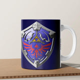 Pyramid America Zelda Mug - Legend of Zelda Shield Ceramic Coffee Mug 11 oz