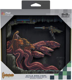 Pixel Frames Castlevania Symphony of the Night Scylla Boss Fight 9x9 Shadow Box Art - Officially Licensed by Konami