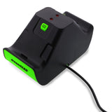 dreamGEAR Dual Power Station Charging Dock with 2x Rechargeable Battery Packs for Xbox Series X/S and Xbox One