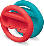 Hyperkin Racing Wheel Set for Nintendo Switch Joy-Con (Blue/ Red) (2-Pack)