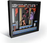 Pixel Frames Castlevania: Grim Reaper NES 9x9 inches Shadow Box Art - Officially Licensed Konami