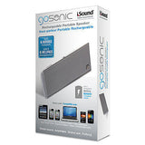 iSound GoSonic Stereo Rechargeable Portable Speaker - White