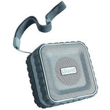 iSound DuraWaves Rugged Water-Resistant Rechargeable Bluetooth Speaker- White