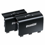 dreamGEAR Xbox One Dual Power Dock Charger Includes 2x Rechargeable Battery Packs