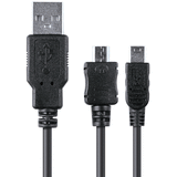 Universal 2.1 amp Wall & Car Combo Charger Pro with Micro/Mini USB Cable