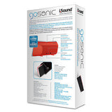 iSound GoSonic Stereo Rechargeable Portable Speaker - Red