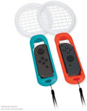 Armor3 Racket Controller Attachment for Switch Joy-Con (Blue/ Red) (2-Pack)
