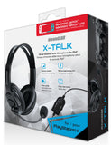 dreamGEAR X-Talk Wired Headset with Microphone for PlayStation 4, Xbox One, Nintendo Switch, Nintendo Switch
