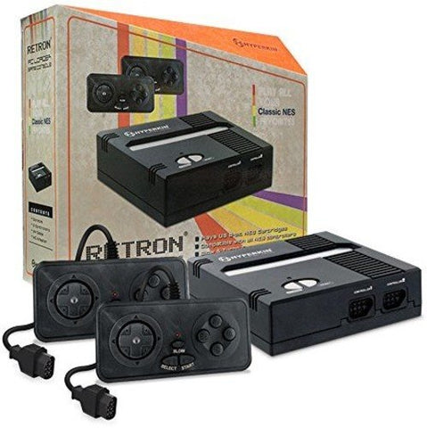 RetroN 1 Nintendo NES Video Game Console System - Black