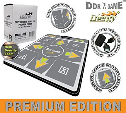 DDR Energy Premium Edition Super Deluxe Dance Pad for PS2 Xbox PC Wii
