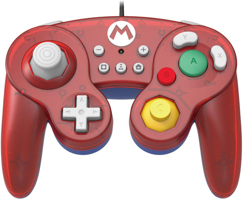 HORI Nintendo Switch Battle Pad GameCube Style Controller - Mario