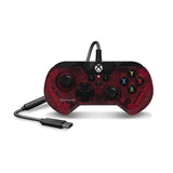 Hyperkin X91 Ice Wired Controller for Xbox Series X|S/Xbox One/Windows 10/11 Officially Licensed By Xbox - Ruby Red