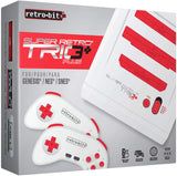 Retro-Bit Super RetroTrio+ Plus HD Nintendo SNES/NES/Sega Genesis Console
