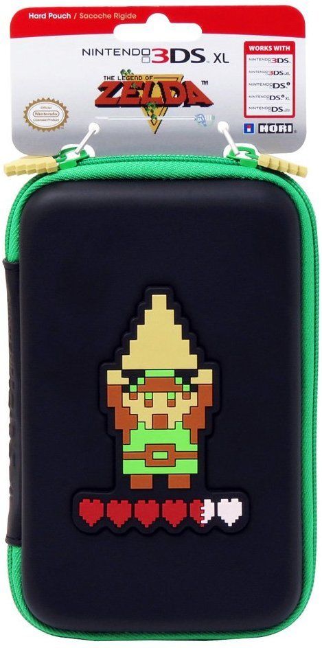 HORI Retro Zelda Hard Pouch Case for New Nintendo 3DS XL, 3DS XL