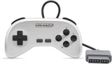 RetroDuo Nintendo NES & SNES 2in1 Twin Video Game Console System - Silver/Black