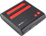 RetroDuo Nintendo NES & SNES 2in1 Twin Video Game Console System - Black/Red