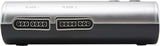 RetroDuo Nintendo NES & SNES 2in1 Twin Video Game Console System - Silver/Black