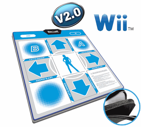 DDR Super Deluxe Dance Pad v2.0 - Wii