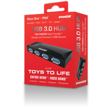 dreamGEAR USB 3.0 Hub for Xbox One/PS4/Xbox 360/PS3/Wii/PC/Mac