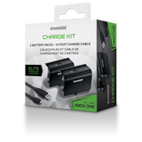 dreamGEAR Xbox One Charge Kit - Charge Cable & 2 Rechargeable Battery Packs