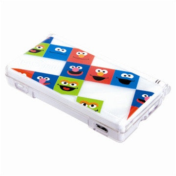 Sesame Street Crystal Case & Decal Set for Nintendo DS Lite