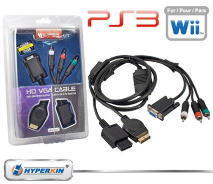 PS3 / Wii VGA Cable