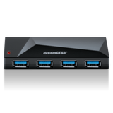 dreamGEAR USB 3.0 Hub for Xbox One/PS4/Xbox 360/PS3/Wii/PC/Mac