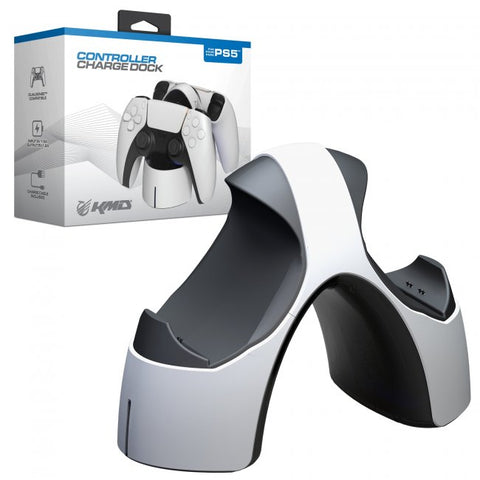 KMD Dual Charging Dock Charger for PS5 DualSense Controllers