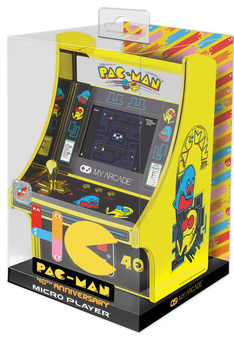 My Arcade PAC-MAN™ 40th Anniversary Micro Player Mini Arcade Machine: Video Game