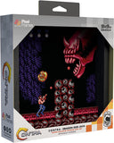 Pixel Frames Contra: Dragon God Java 9x9 Shadow Box Art - Officially Licensed by Konami