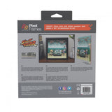 Pixel Frames Capcom Street Car Boat Scene 9x9 inches Shadow Box Art - Officially Licensed