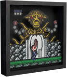 Pixel Frames Contra NES 9x9 inches Shadow Box Art - Officially Licensed