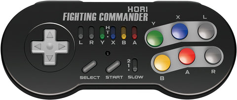 HORI Super SNES Classic Edition Fighting Commander Wireless Controller Pad Officially Licensed by Nintendo