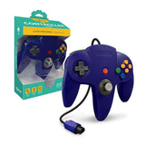 Tomee Nintendo 64 Controller for N64 (Gold, Gray, Yellow, Red, Green, Black, Grape, Blue, Turquoise, Purple, Cyanine, Fire)