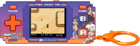 My Arcade Data East Pixel Pocket Pro: Officially Licensed Video Game, Portable Keychain Arcade
