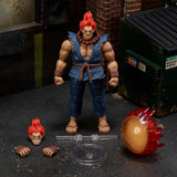 Jada Toys Street Fighter II Akuma Action Figure 1:12 Scale, 6" Tall