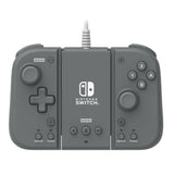 HORI Split Pad Compact Controllers Attachment Set - Slate Gray for Nintendo Switch/Switch OLED - Officially Licensed By Nintendo