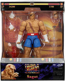 Jada Toys Street Fighter II Sagat Deluxe 1:12 Scale Action Figure 7.6" Tall