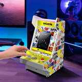 My Arcade Pac-Man 45th Anniversary Mighty Player: Retro Games, Countertop Arcades, Illuminated Marquee, 4 Games in 1,Rechargeable Battery