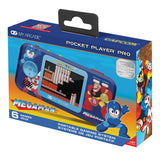 My Arcade Mega Man Pocket Player Pro: Portable Video Game System Handheld with 6 Games, 2.75" Color Display, Ergonomic Design