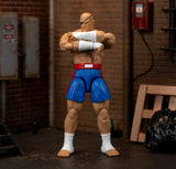 Jada Toys Street Fighter II Sagat Deluxe 1:12 Scale Action Figure 7.6" Tall