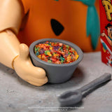 Jada Toys Fruity Pebbles Fred Flintstone Action Figure 1:12 Scale Fully Articulated Retro Cartoon Nostalgia Collectible Toy