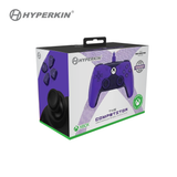 Hyperkin The Competitor Wired Controller Purple For Xbox One, Xbox Series S/X, & PC - Officially Licensed by Xbox