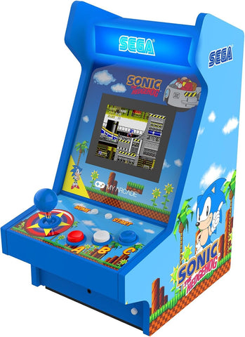 My Arcade Pole Position Racing Player: Mini Consola de Juegos Retro con 2 Juegos, Controles de Carreras Reales Pantalla a Todo Color My Arcade Pole Position Racing Player: Mini Consola de Juegos Retro con 2 Juegos, Controles de Carreras Reales Pantalla a Todo Color